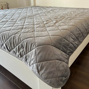 Mekani prekrivač Soft cover Siva 200x230cm