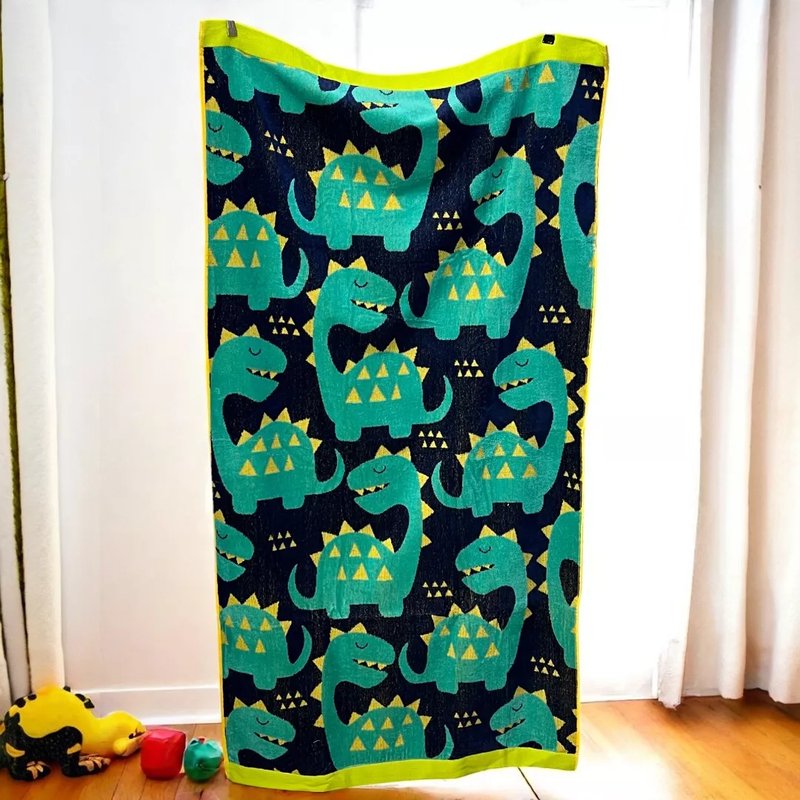 Dečiji plažni peškir Dino – 80×160 cm, 100% pamuk A23