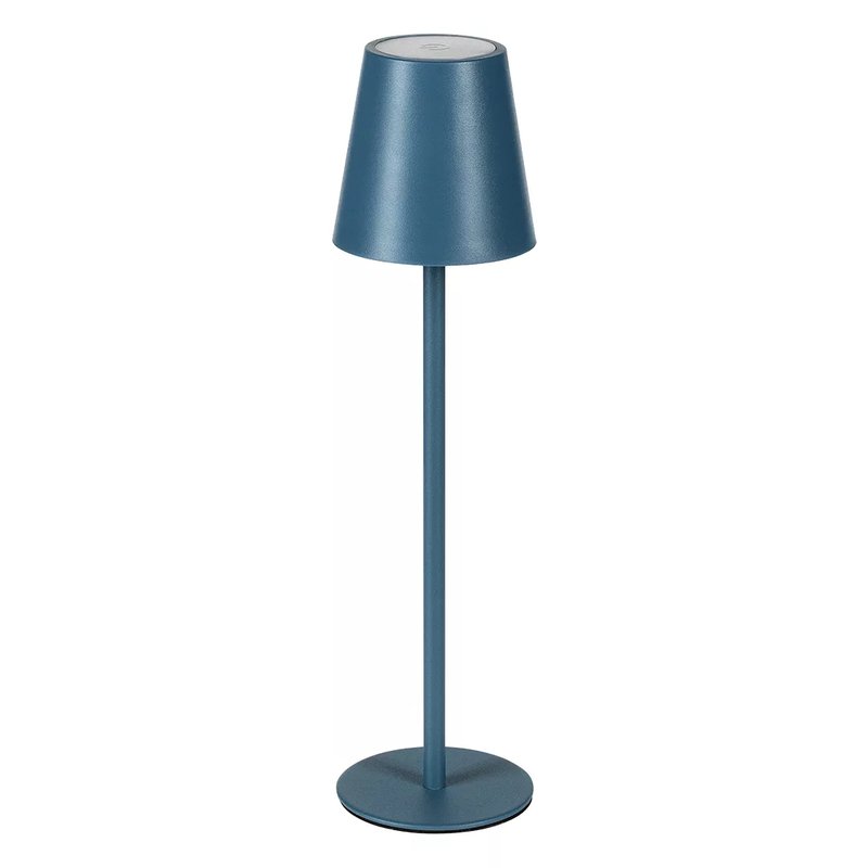 NERA, led stona lampa, azurno plava