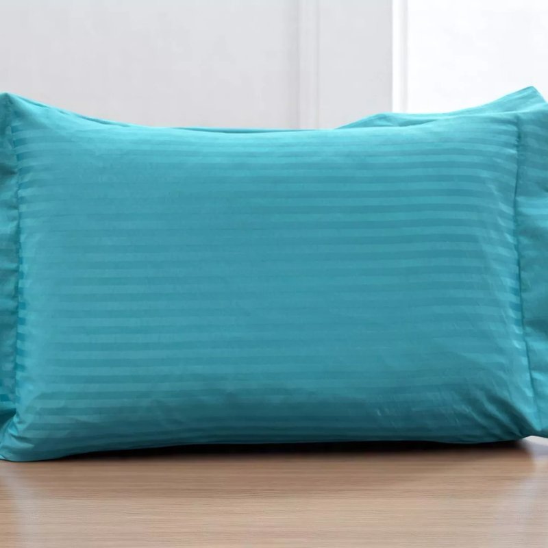 Jastučnica 50x70cm 100% Damast Saten Tirkiz boja