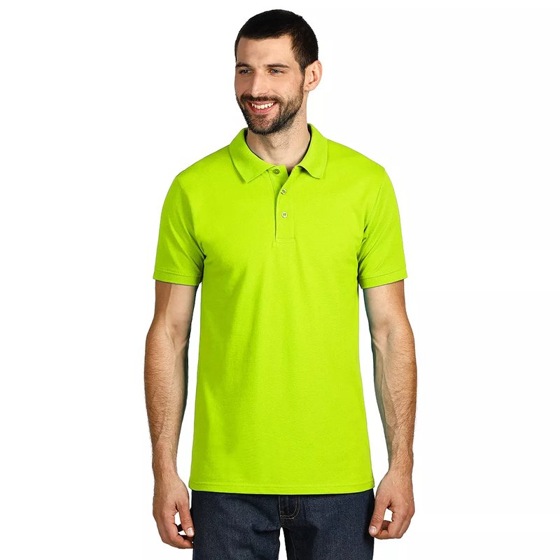 AZZURRO II, pamučna polo majica, svetlo zelena