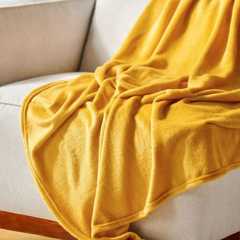 Ćebe Soft One 150x200cm Oker