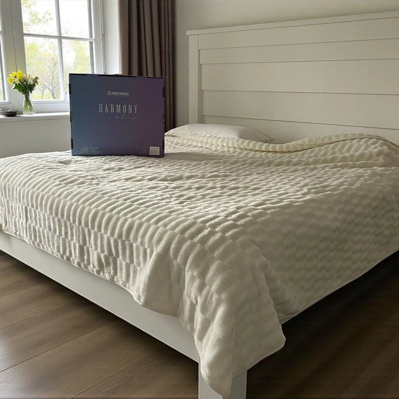 Ćebe Harmony Glat 220x240cm Prljavo bela boja