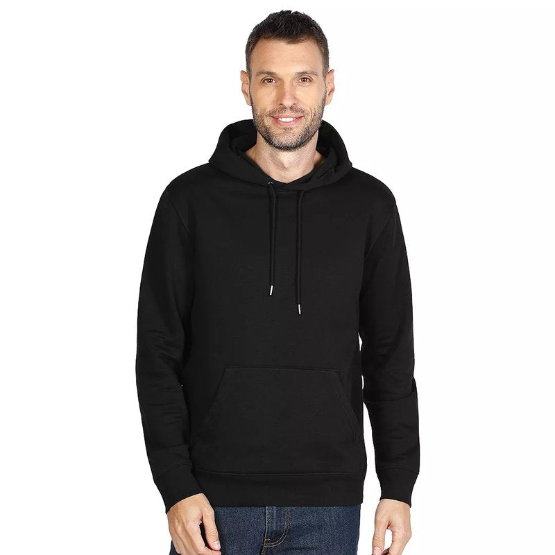ABSOLUT HOODY, dukserica od organskog pamuka sa kapuljačom, crna