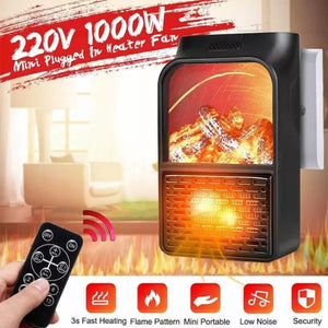 Flame Heater – Ručna grejalica sa efektom plamena sa daljinskim 1000W