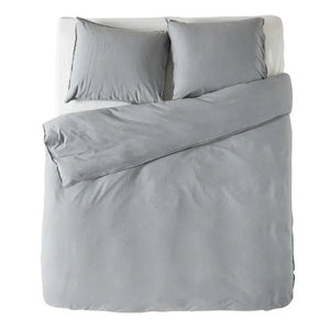 Jorganska navlaka + 2 jastučnice FLANEL light grey DOUBLE