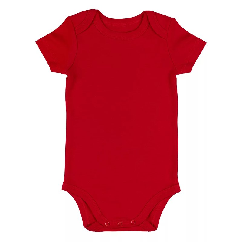 BAMBOLINO, bebi bodi, 180 g/m2, crveni