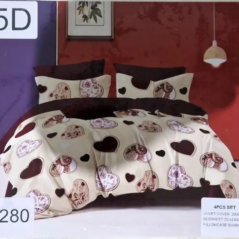 D280 Posteljina za francuski ležaj