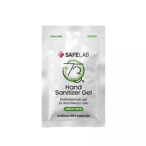 DEZ GEL MINI, antibakterijski gel za dezinfekciju ruku, 2.5 ml, beli