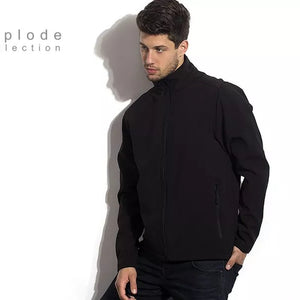 NERO, softshell jakna, crna