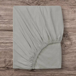 Čaršav Flanel Tamno siva boja 140cmx200cm/25cm