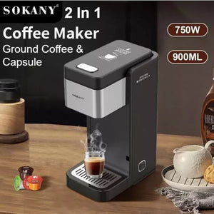 Kućni multifunkcionalni aparat za kafu – 900 ml – Sokany KF-6872