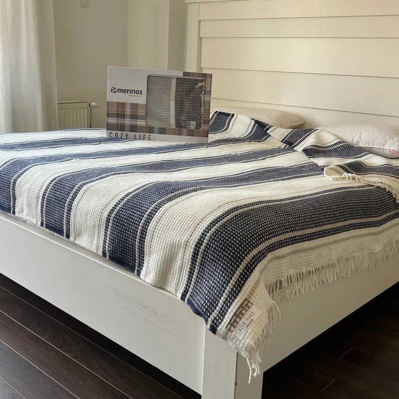 Ćebe Cozy Viktorija 180x220cm Dezen – Kutulu Mona – Akril/Pamuk