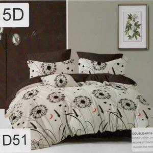 D51 Posteljina za francuski ležaj