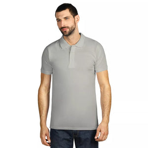 AZZURRO II, pamučna polo majica, siva