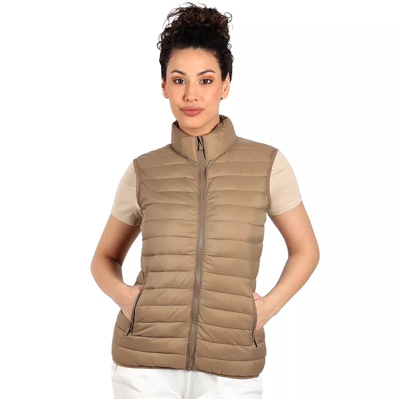LIBERTY VEST WOMEN, ženski prsluk, svetlo braon