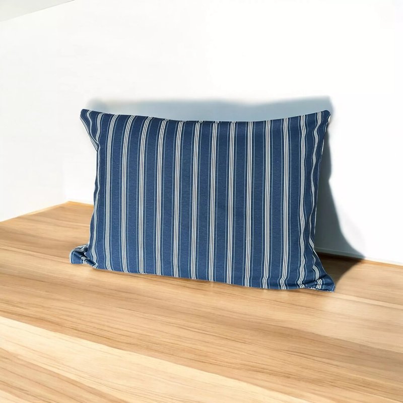 Jastucnica Flanel 40x60cm Teget/bela linija