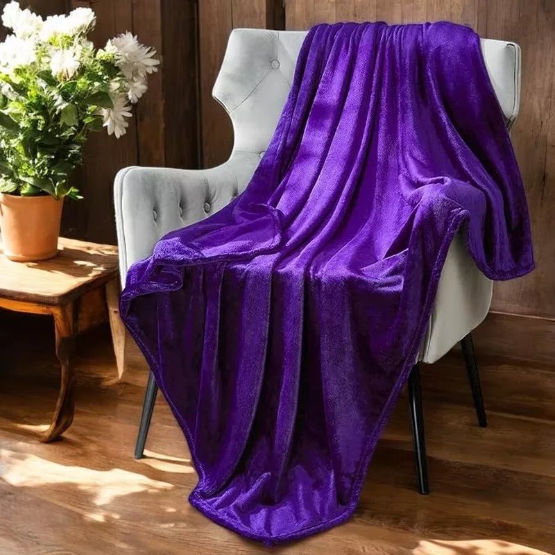 Ćebe Soft One 150x200cm Dark Purple