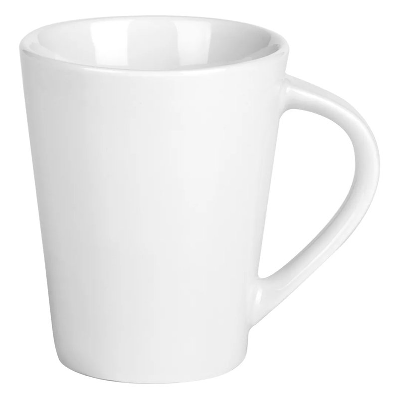 INVERSO PLUS, porcelanska šolja, 250 ml, bela