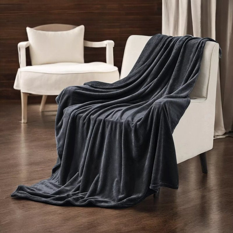 Ćebe Soft One 150x200cm Black