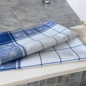 Kuhinjska krpa Plava boja 50x70cm model kocka