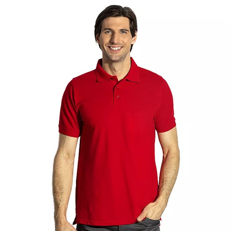CARBON, radna polo majica, crvena