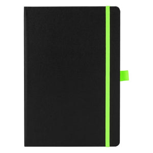 CODE BLACK, notes a5, svetlo zeleni