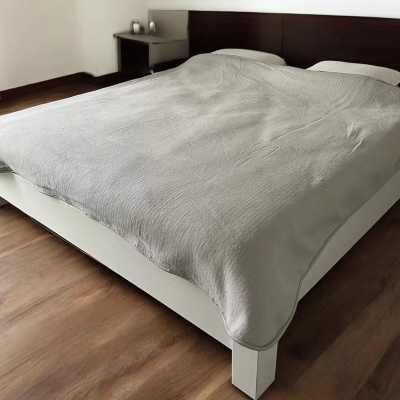 Ćebe Bahar Premium Glat 210x240cm Siva boja