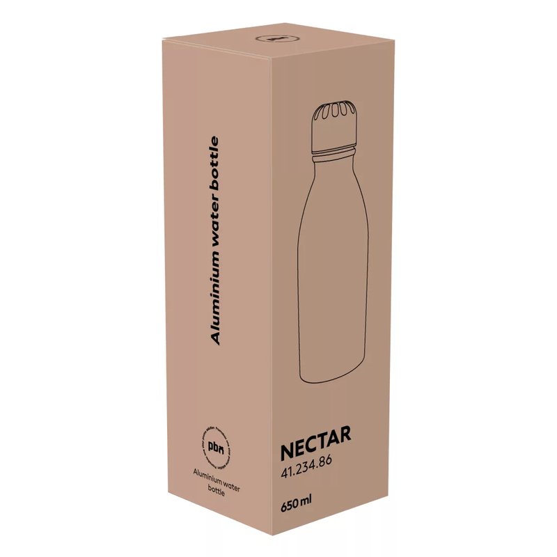 NECTAR, boca za vodu, 600 ml, tamno metalna