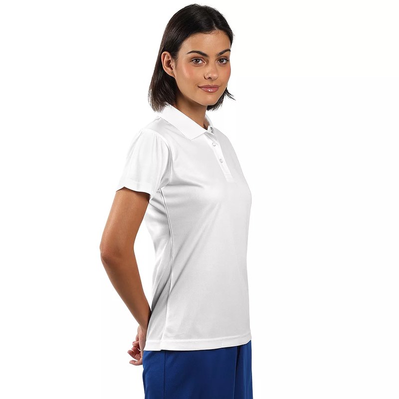LACROSS LADY, ženska sportska polo majica, 130 g/m2, bela