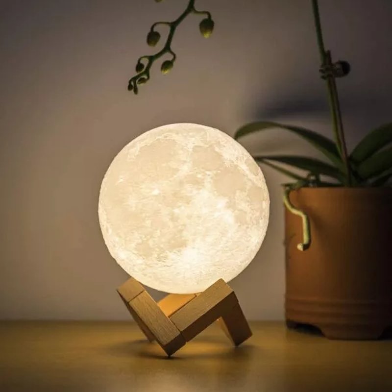 3D Mesec lampa
