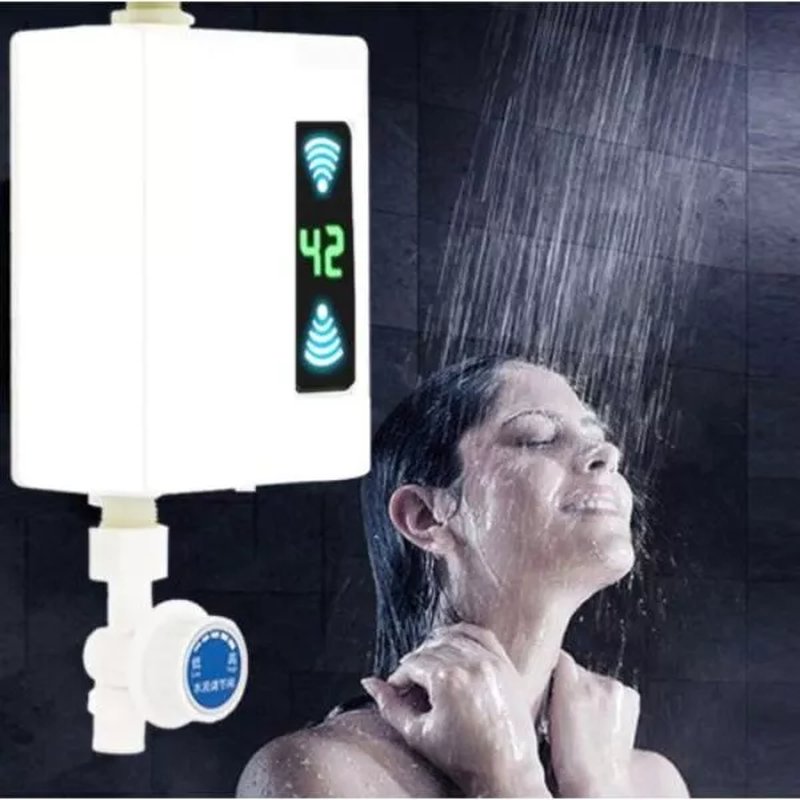 Električni protočni bojler sa LCD ekranom sa tušem – KSCB-001