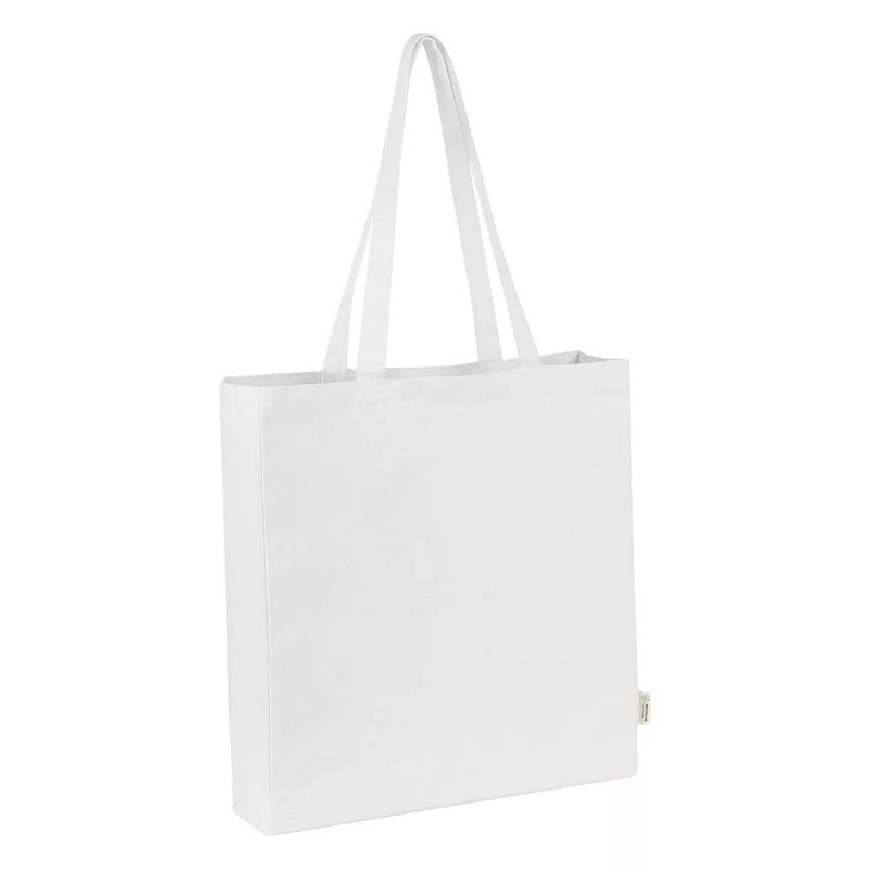 FRAGOLA, torba od recikliranog pamuka, 220 g/m2, bela