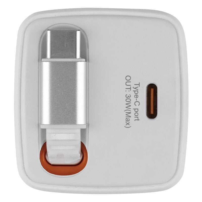 GANT 30W, zidni punjač 30w, beli