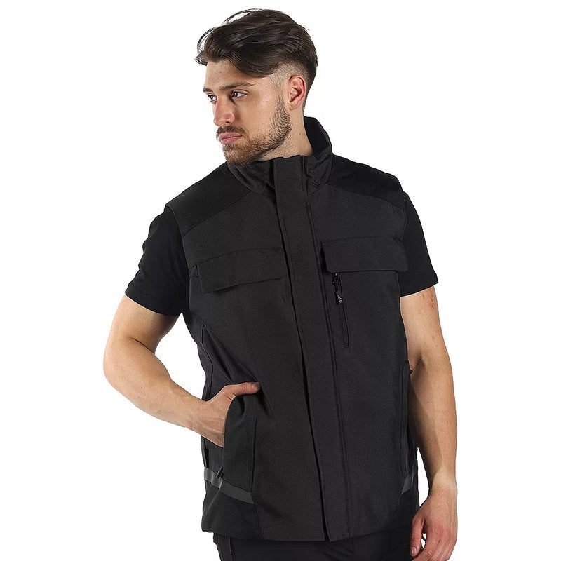 GRANIT VEST, radni prsluk, tamno sivi