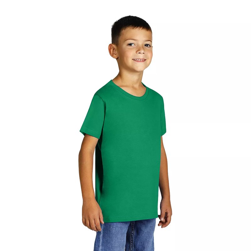 MASTER KID, dečja pamučna majica, keli zelena