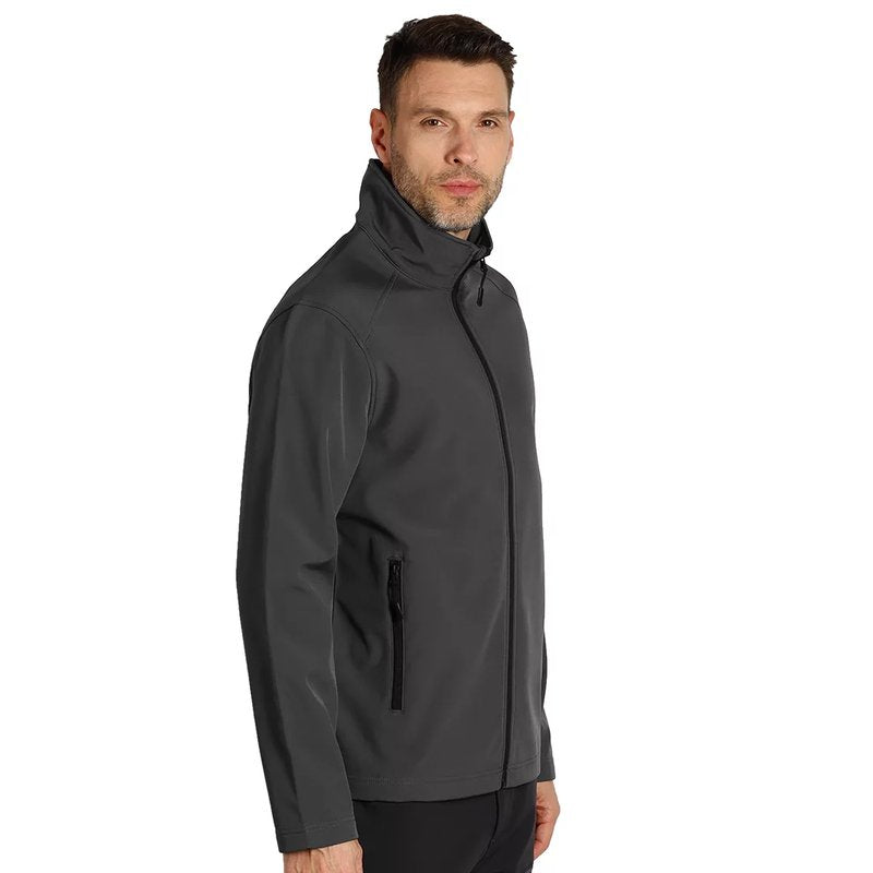 BEST NEO, softshell jakna, 280 g/m2, tamno siva