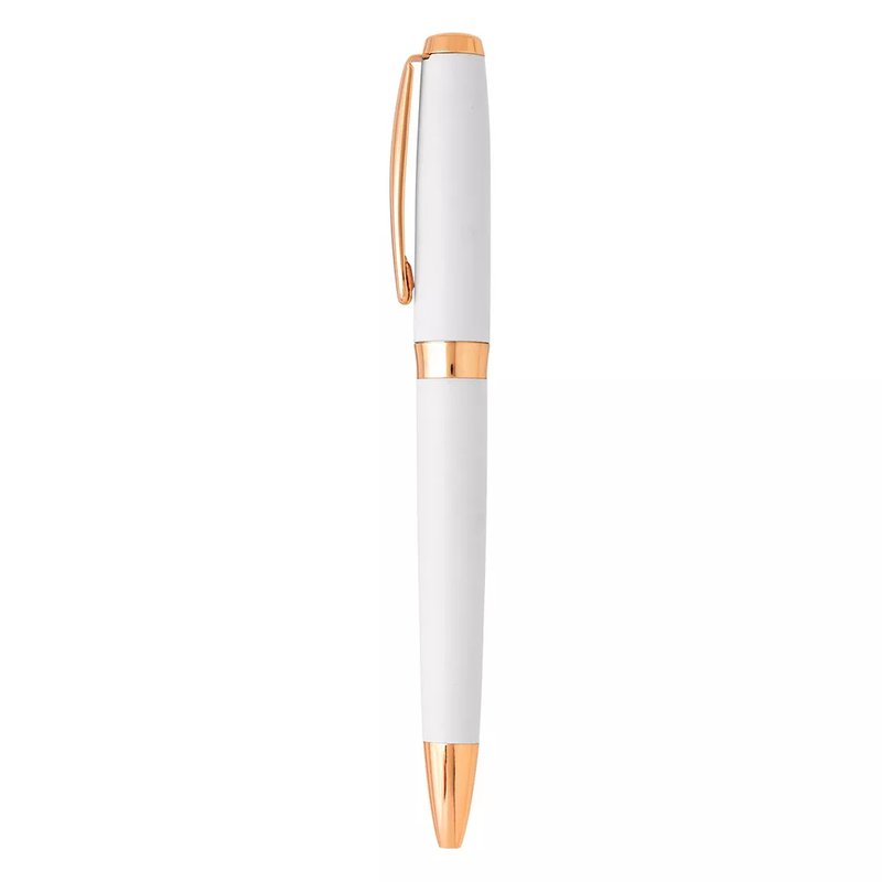 ARES, regent metalna hemijska i roler olovka u setu, bela