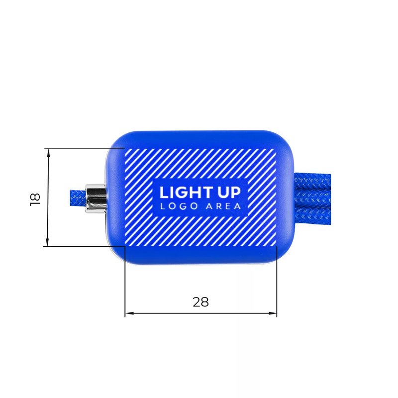 ODON 3IN1, usb kabl za punjenje 3 u 1, rojal plavi
