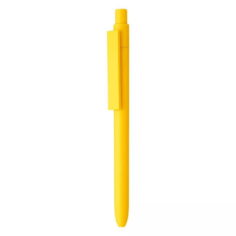 AVA, plastična hemijska olovka, žuta
