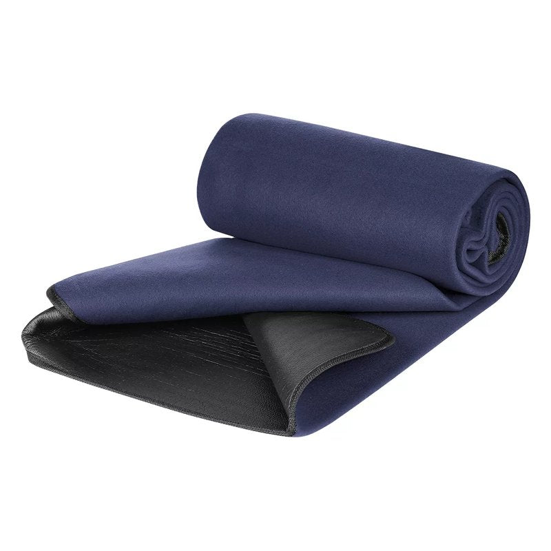 BLANKET SQUARE, vodootporno ćebence od brušenog polara, 180 g/m2, plavo