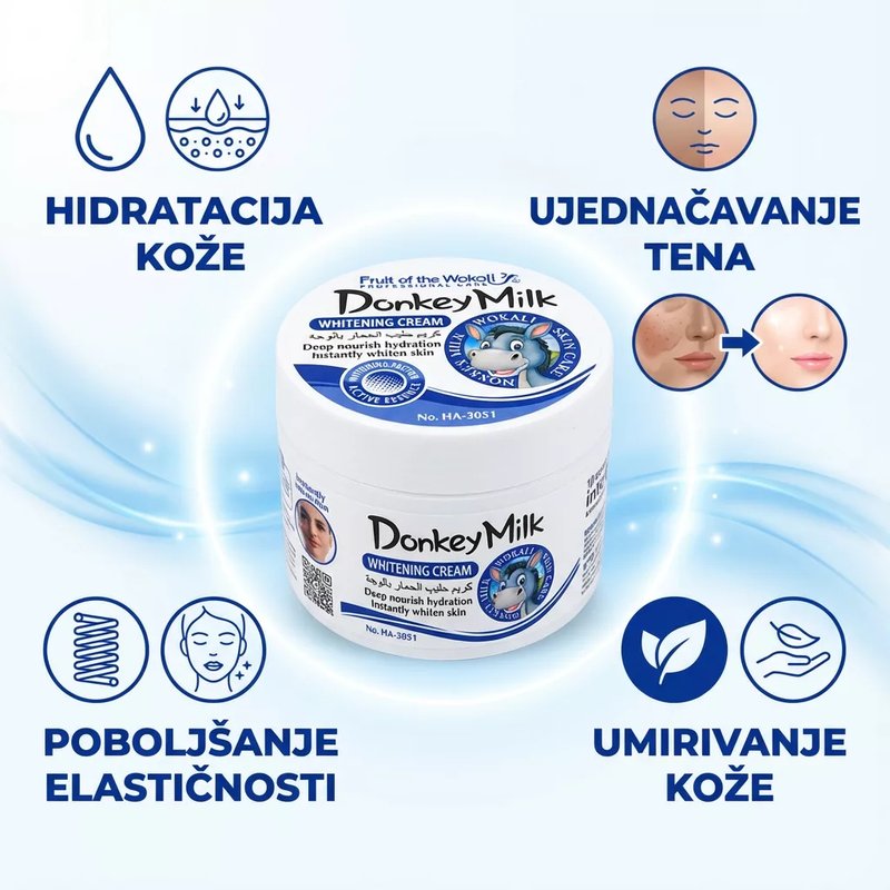 Donkey Milk – Krema sa magarećim mlekom protiv fleka na koži