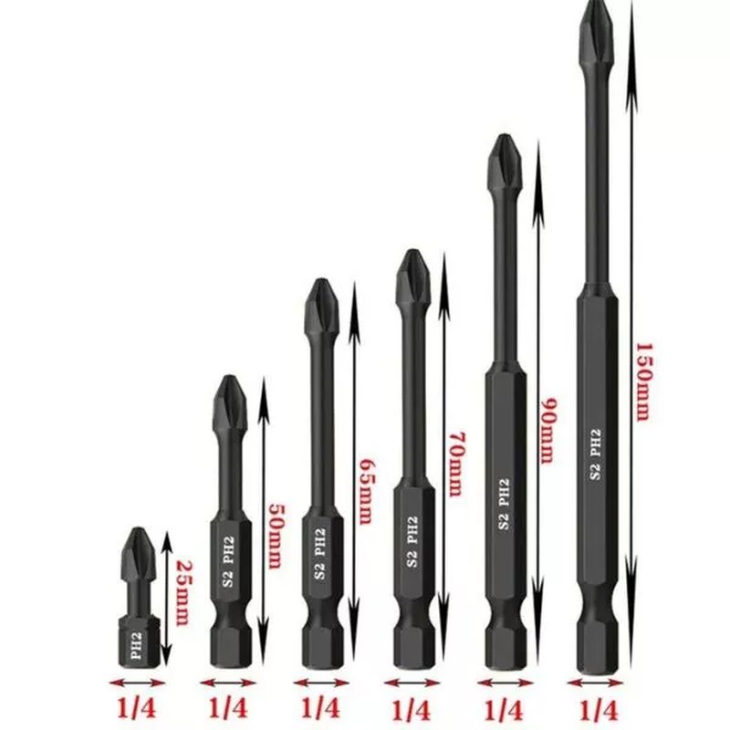 Magnetne burgije – set 6komada