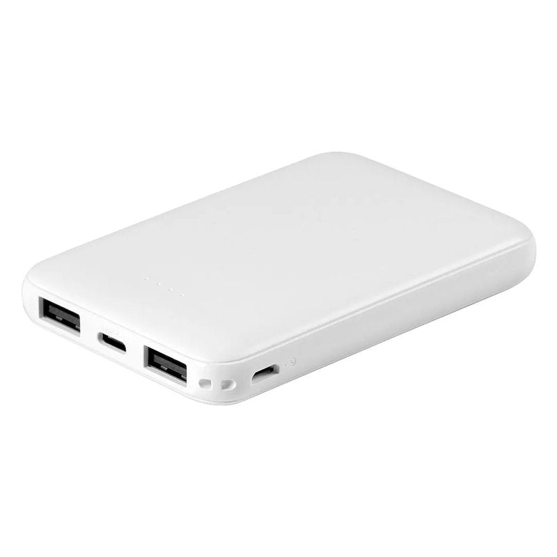 CARD POWER 5, pomoćna baterija za mobilne uređaje, 5000 mah, bela