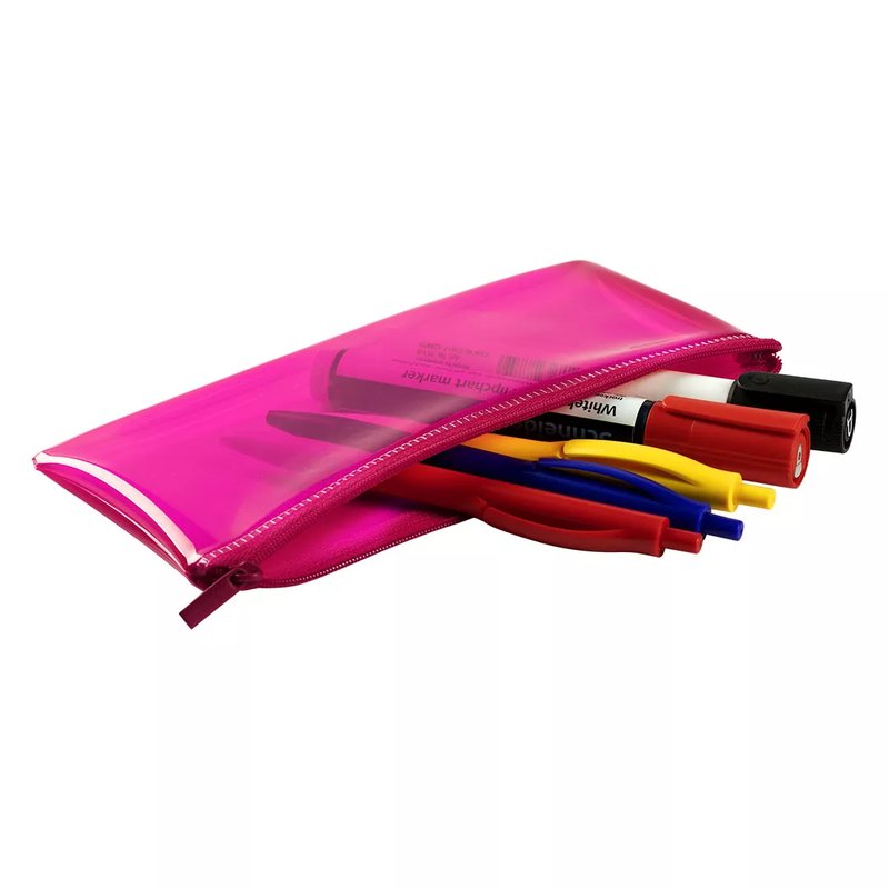 GLITTER, pvc pernica, pink