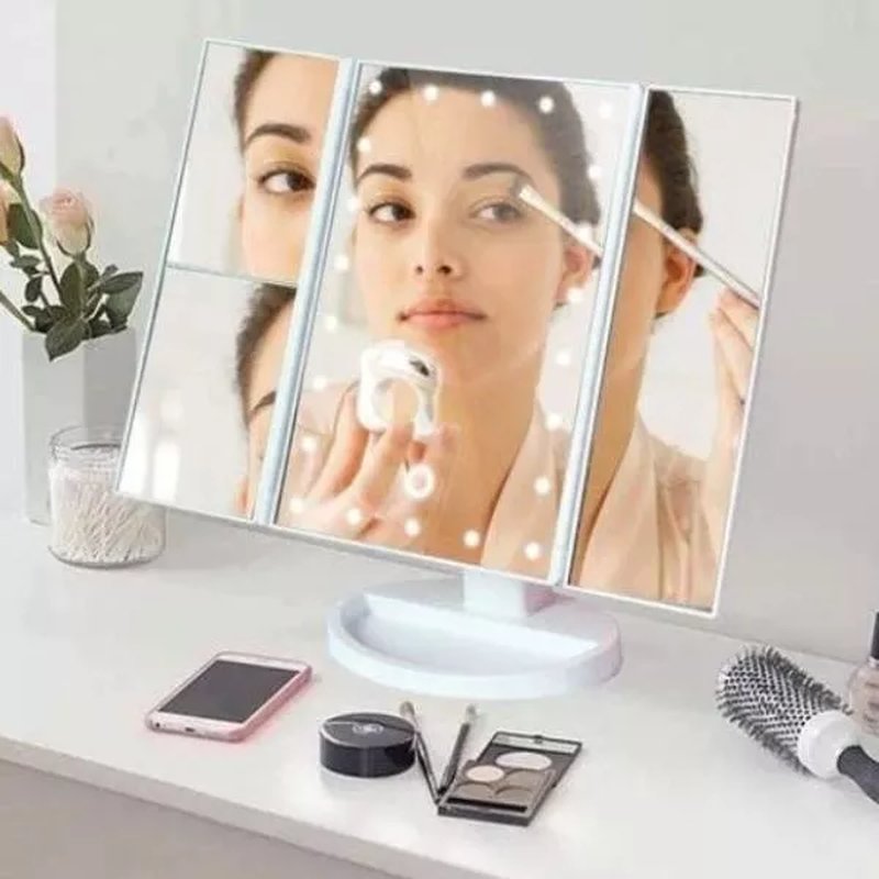 LED ogledalo – Superstar Magnifying Mirror