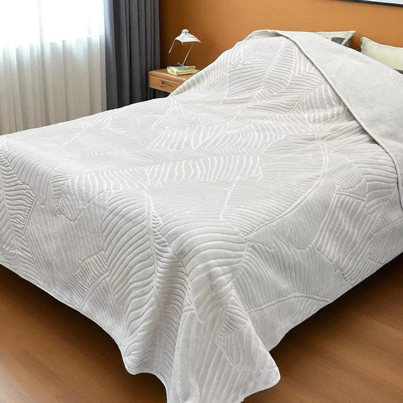 Ćebe Merinos 220x240cm A1 List Bež boja