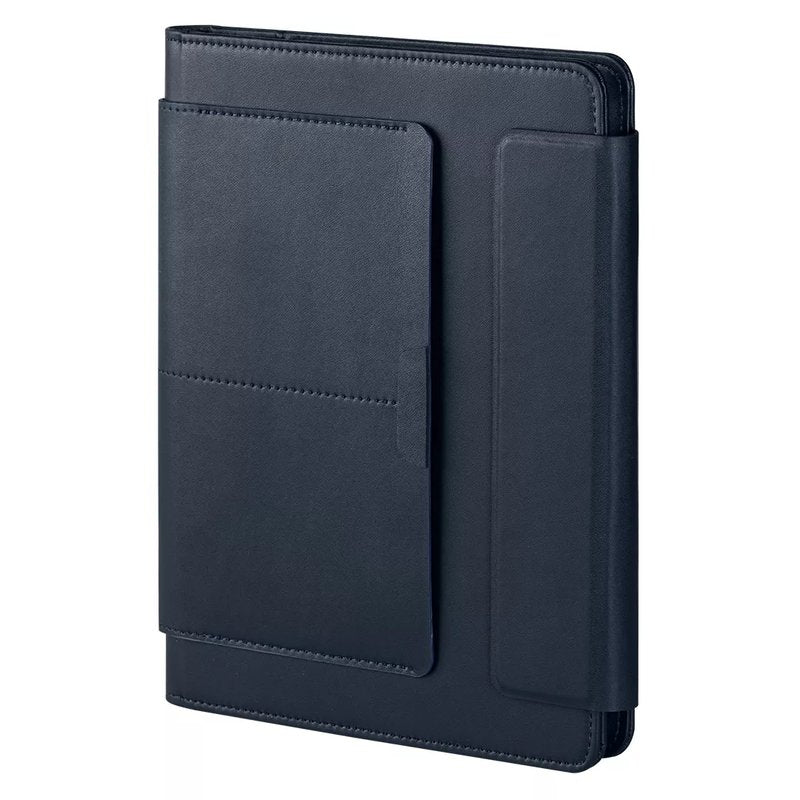 ALCANTARA, portfolio sa notesom a5, plavi