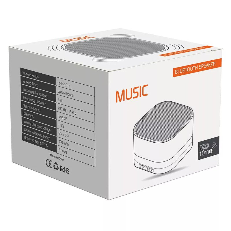 MUSIC, bluetooth zvučnik, crni