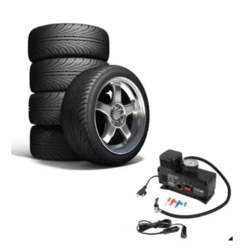 Kompresor za pumpanje guma 12V – 220V